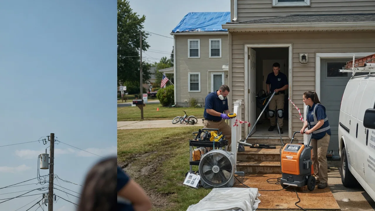 Water Damage Repair in Bismarck, AR near me